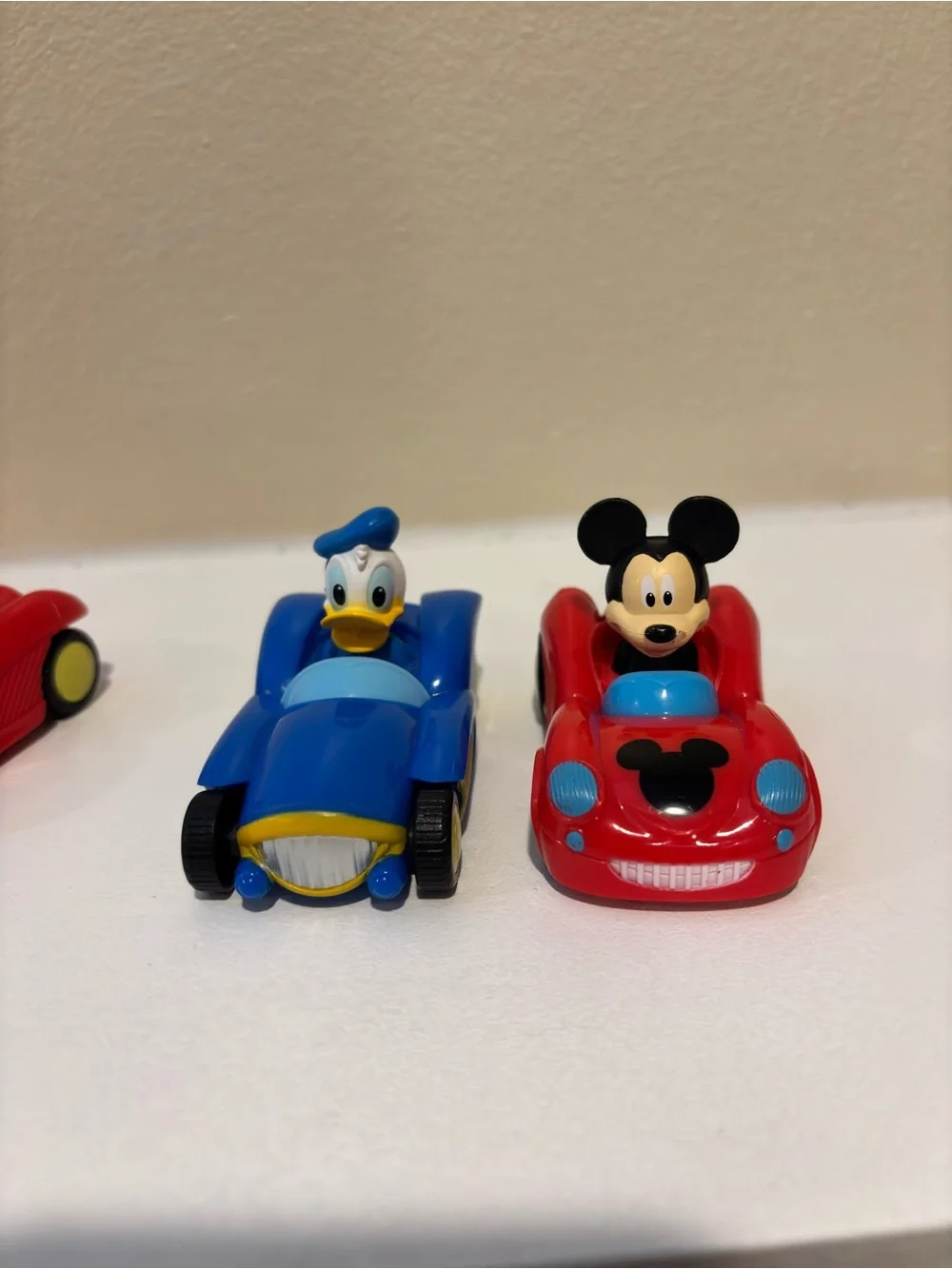 Disney Character Toy Cars - Pink, Blue, Red, Gray, Yellow, Green